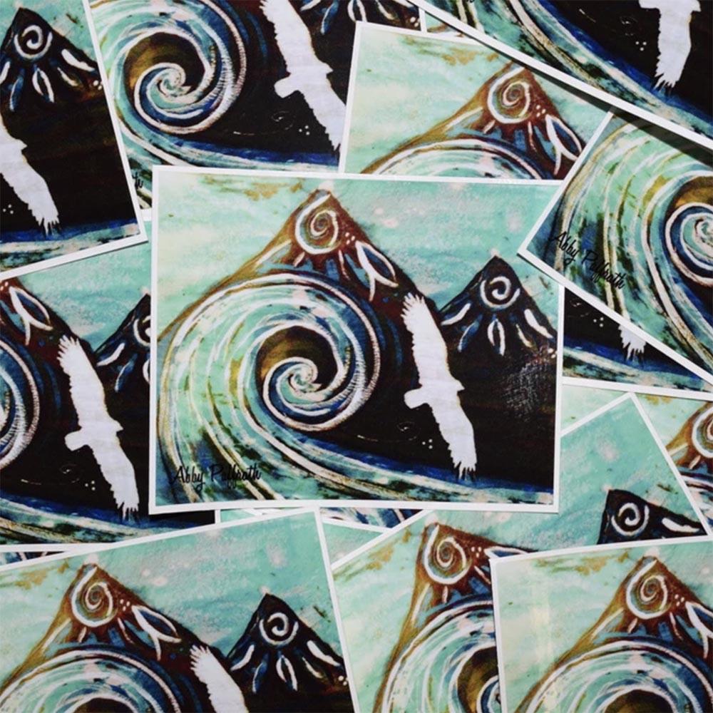 Art 4 All Surf Break Sticker in One Size